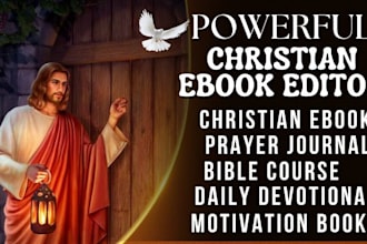 write christian devotionals, prayer journals, and faith based ebooks