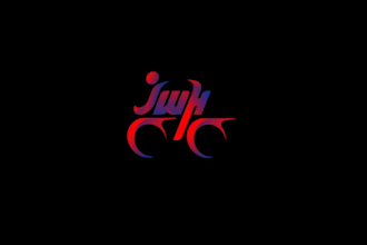 design unique jwh cycling logo