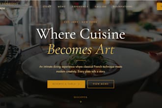 build a professional react landing page for your business