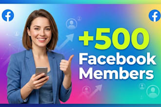 promote new 500 facebook members manually
