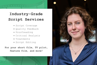 write industry quality coverage for your screenplay