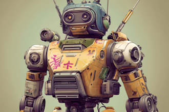 illustrate your mecha, robot and armored characters