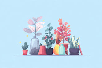draw cartoon illustrations for you