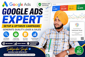 setup and optimize google search ads for lead generation