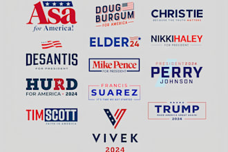 design a unique political campaign logo