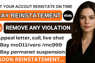guarantee reopen ebay account suspended remove mc011 appeal mc999 restriction
