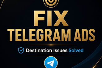 run telegram ads, fix ads destination for telegram bot, forex channel, only fans