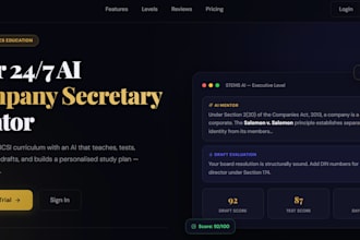 build ai powered web application for your business