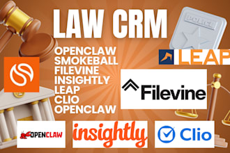law crm openclaw smokeball filevine insightly leap clio openclaw casepeer ares