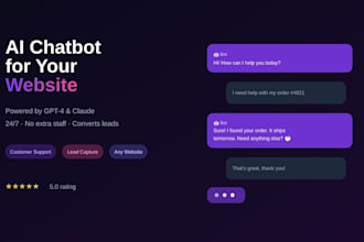 build a custom ai chatbot for your website using gpt4 or claude