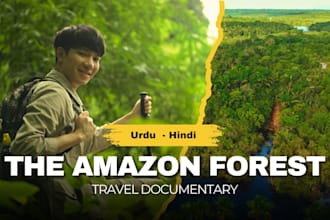 clickbait style travel video thumbnail