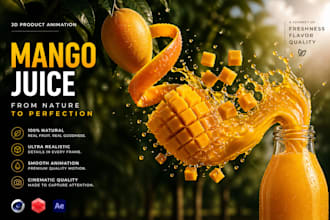 create 3d animation for packagings