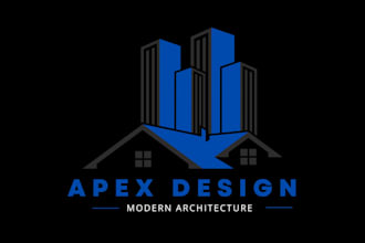 design modern architecture logo for real estate