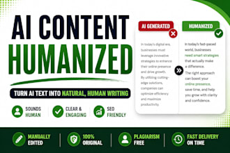 humanize ai content and edit chatgpt text