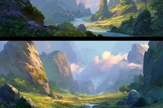 do environment concept arts