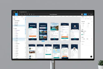 redesign UI UX in figma professionally