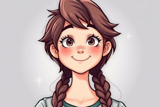 turn yourself a unique disney style portrait