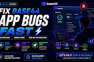 fix base44 app bugs errors automation issues webapp base44 expert