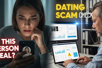 verify online dating profiles and run osint background checks to detect scams