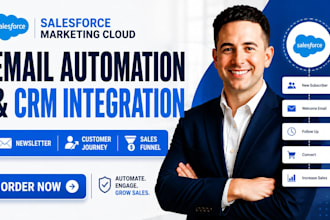 set salesforce marketing cloud automation salesforce newsletter sales ntegration