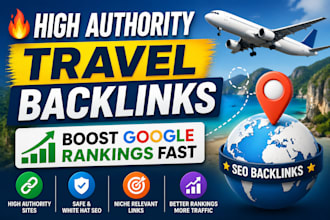 build quality travel backlinks for traffic growth