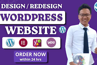 build a professional wordpress website for your business