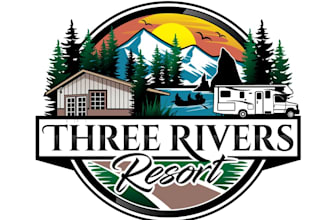 design gorgeous resort logo