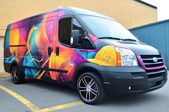 create and wrap 3d vehicle models