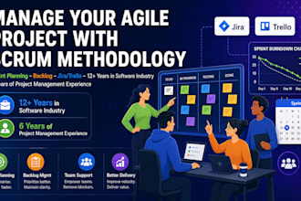 manage your agile scrum project professionally