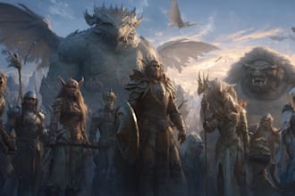 fantasy art, creatures and characters