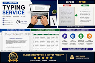 deliver fast PDF to word typing, document conversion