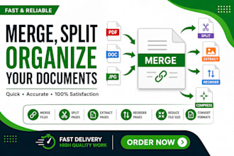 do merge and  split pdf