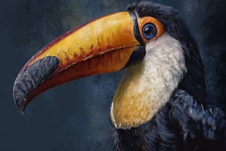 create realistic animal illustration
