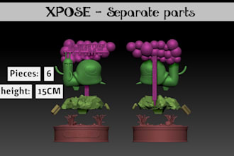 slice your sculpture or bust into layers and prepare it for printing