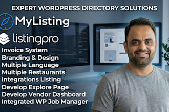 create a fully customized directory website with mylisting or listingpro theme
