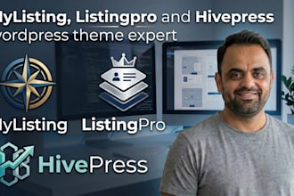 create a fully directory website with hivepress, mylisting, listingpro theme