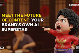 ai character and social media content