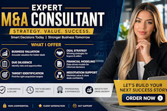 merger acquisition consultant for business valuation,due diligence deal strategy