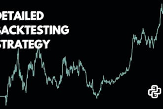backtest  and analyze your strategy with sharpe ratios using python