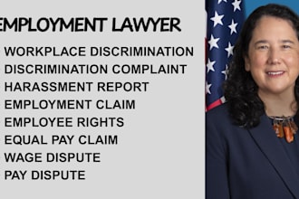 handle workplace discrimination, equal pay issues and employee rights cases