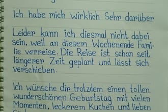transcribe your documents into beautiful cursive handwriting