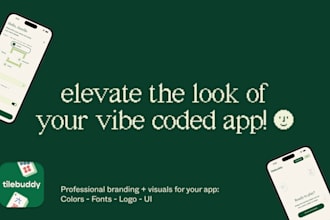 design ui and branding for your vibe coded app