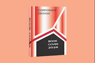 premium modern minimal book cover design