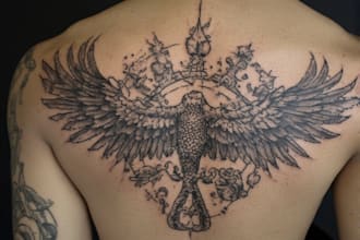 design professional creative tattoo design