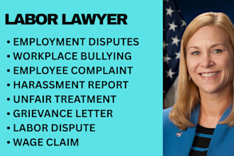 handle employment disputes, wages, workplace bullying, and grievance resolution