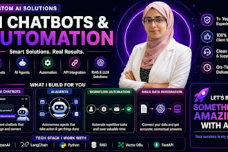 build custom ai tools chatbots and automation systems