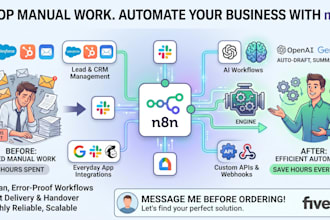 create custom n8n workflow integrations