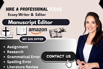 proofread manuscript document write and edit essay