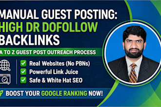 build dofollow backlinks with guest post outreach