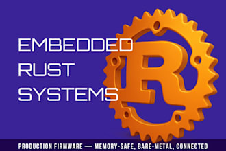 build rust embedded firmware for esp32 stm32 and iot hardware